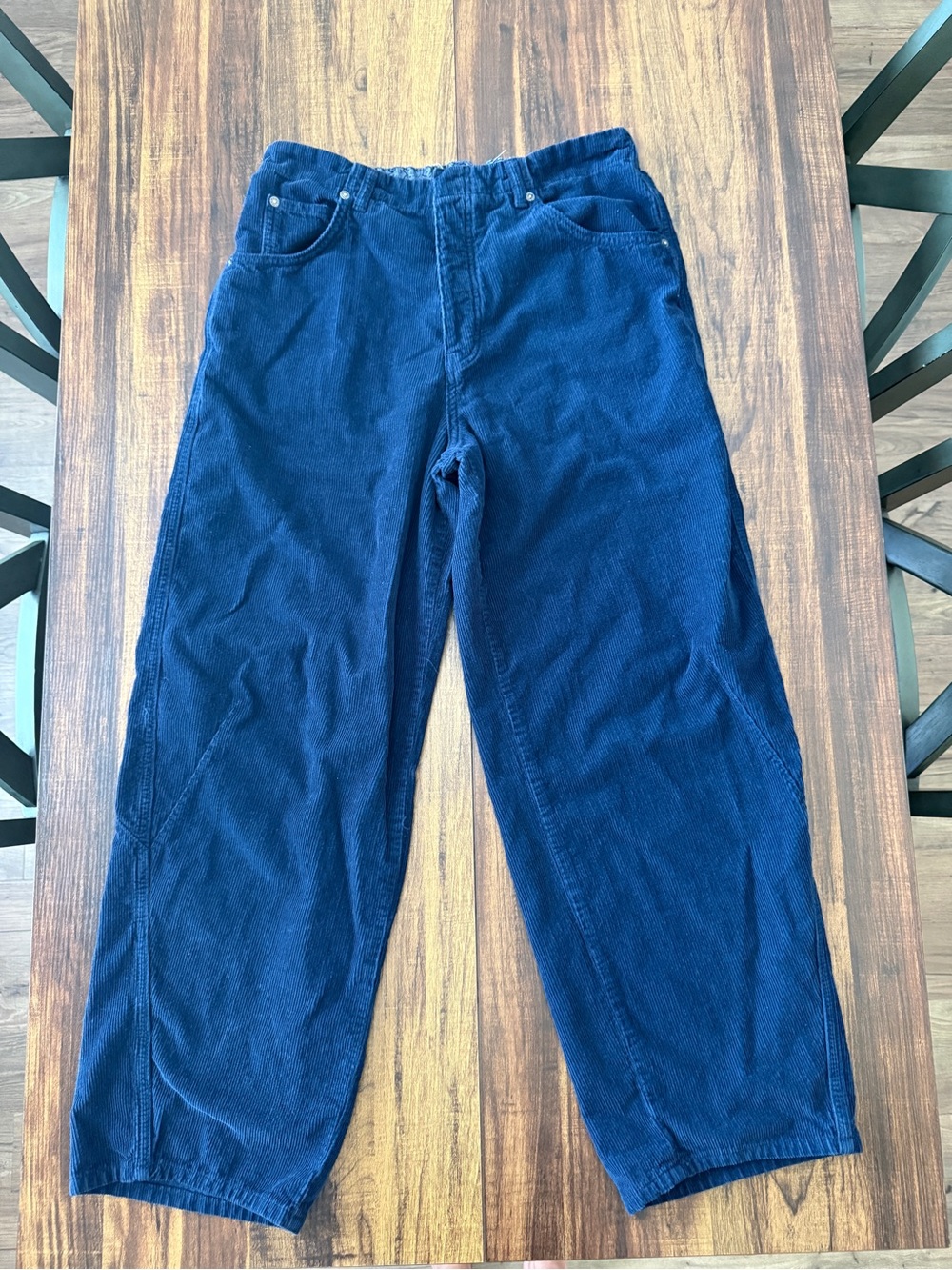 We The Free Wide-Leg Jeans in Dark Navy - Picture 7 of 16